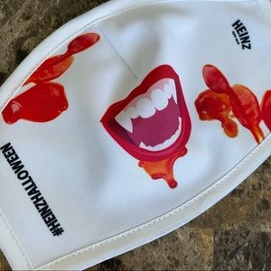 RARE Heinz Halloween 2-Ply Cloth Face Mask
